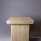 IMG 0822 Square Pedestal Elm Accent Table