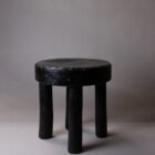 IMG 0826 Rustic Elm Wood Accent Table Black