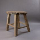 IMG 0888 Rustic Round Side Table Natural