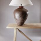 AfterlightImage 1 XL Vintage Brown Vessel Lamp