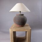 IMG 1175 Vintage Textured Clay Lamp