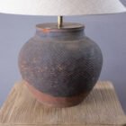 IMG 1177 Vintage Textured Clay Lamp