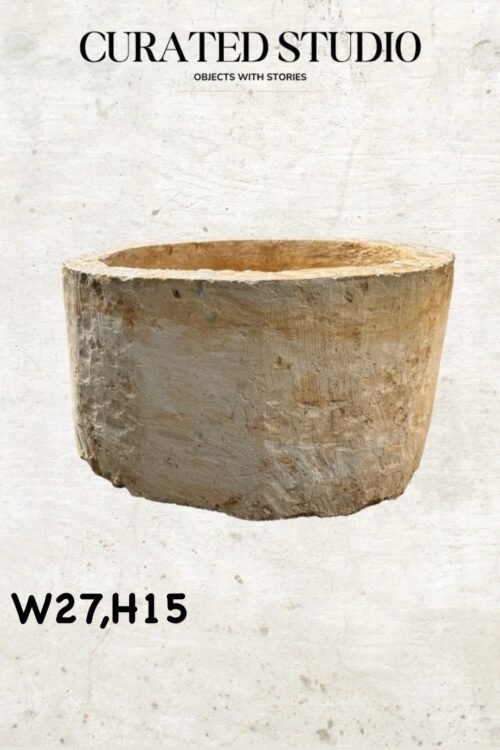27” Vintage Limestone Trough
