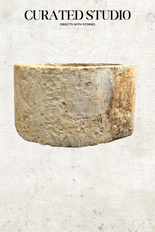 27” Vintage Limestone Trough