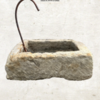 special rustic minimal coffee shop instagram post 37 27” Vintage Limestone Trough with Water Feature