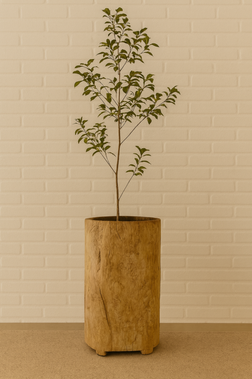 Vintage Wood Planter