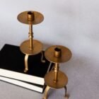 10 The Heritage Brass Candle Holders 7 & 9" 10 The Heritage Brass Candle Holders 7 & 9"