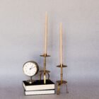 11 The Heritage Brass Candle Holders 7 & 9" 11 The Heritage Brass Candle Holders 7 & 9"