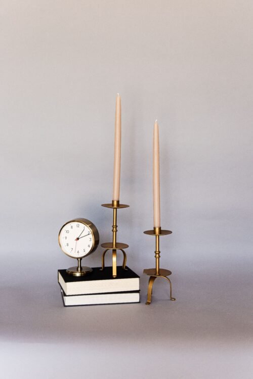 The Heritage Brass Candle Holders 7 & 9"