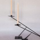 4 Modern Metal Candle Holders | Lightweight Aluminum 4 Modern Metal Candle Holders | Lightweight Aluminum