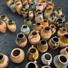 4E2CCBD4 87B2 499D ACB6 6A44CFCB872C Vintage Turkish Terracotta Vase | Konya Green Drip Pottery 4E2CCBD4 87B2 499D ACB6 6A44CFCB872C Vintage Turkish Terracotta Vase | Konya Green Drip Pottery