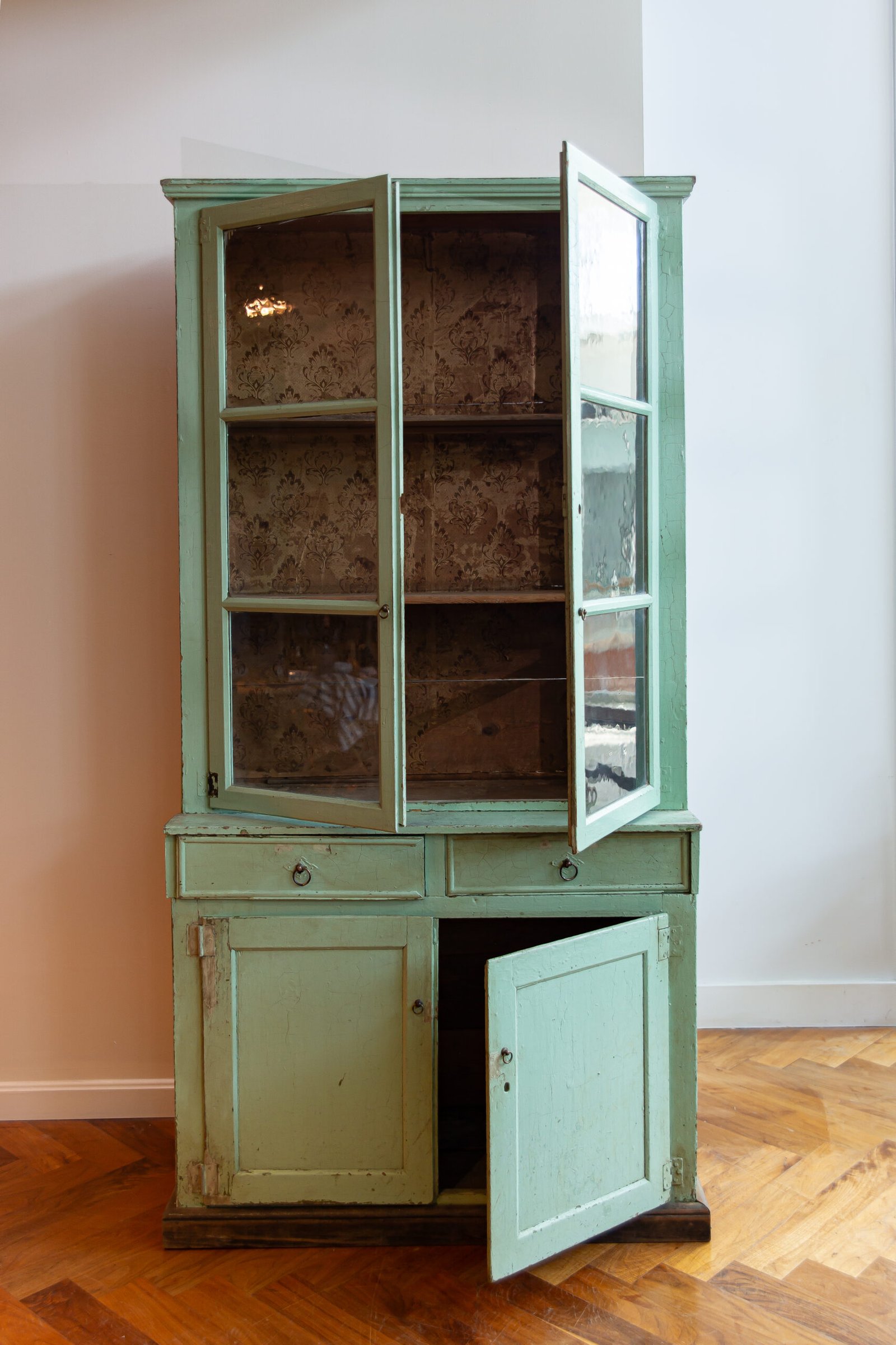MG 6528 scaled Antique French Painted Hutch Antique French Painted Hutch - Image 6