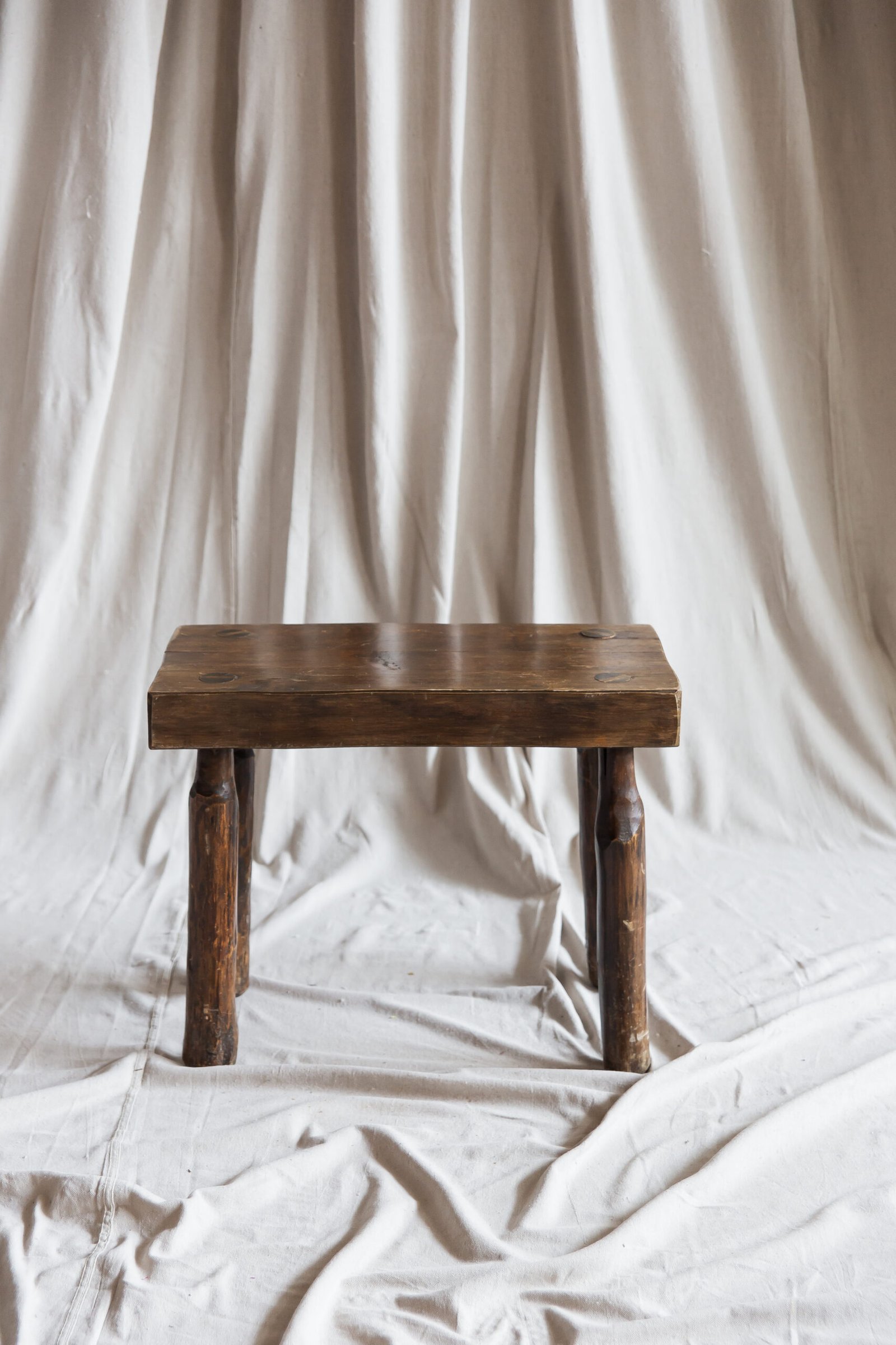 MG 7084 1 scaled Antique French Primitive Low Bench Antique French Primitive Low Bench - Image 2