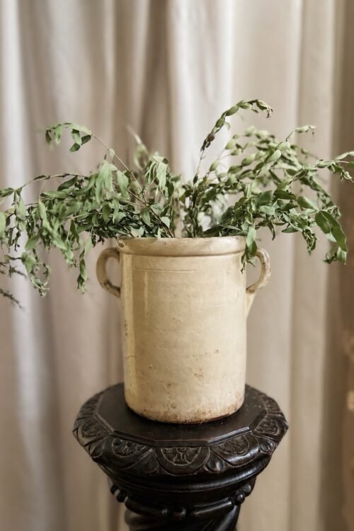 Antique Sardine Pot 10”