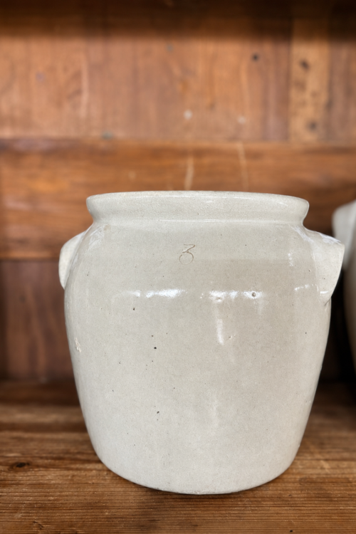 7" Vintage French Confit Pot